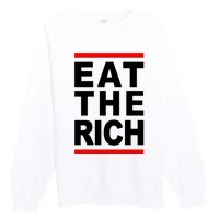 Uaw Eat The Rich Premium Crewneck Sweatshirt