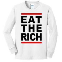 Uaw Eat The Rich Kids Long Sleeve Shirt