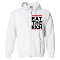 Uaw Eat The Rich Full Zip Hoodie