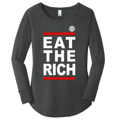 Uaw Eat The Rich Women's Perfect Tri Tunic Long Sleeve Shirt