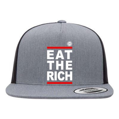 Uaw Eat The Rich Flat Bill Trucker Hat