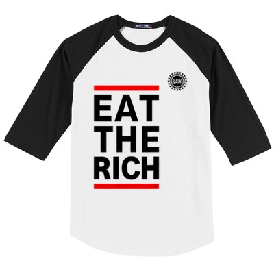 UAW Eat The Rich Baseball Sleeve Shirt