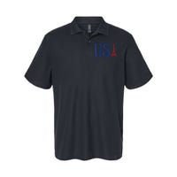 Usa Eiffel Tower Team Souvenir 2024 France Paris Holiday Softstyle Adult Sport Polo