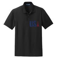 Usa Eiffel Tower Team Souvenir 2024 France Paris Holiday Dry Zone Grid Polo