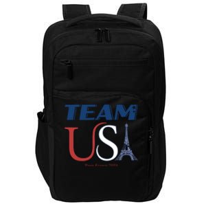 Usa Eiffel Tower Usa 2024 Impact Tech Backpack