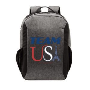 Usa Eiffel Tower Usa 2024 Vector Backpack