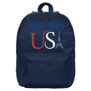 Usa Eiffel Tower Usa 2024 16 in Basic Backpack