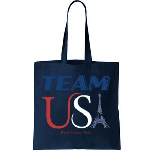 Usa Eiffel Tower Usa 2024 Tote Bag