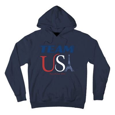 Usa Eiffel Tower Usa 2024 Tall Hoodie