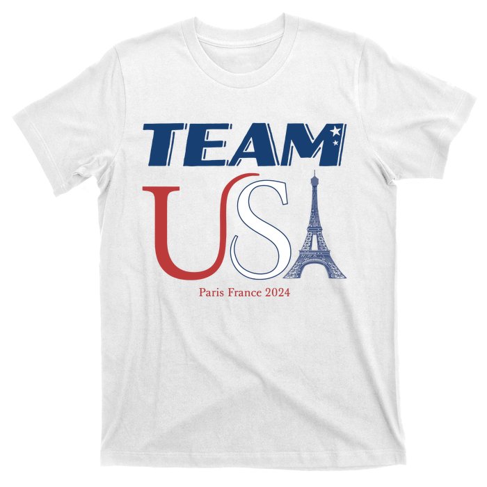 Usa Eiffel Tower Usa 2024 T-Shirt