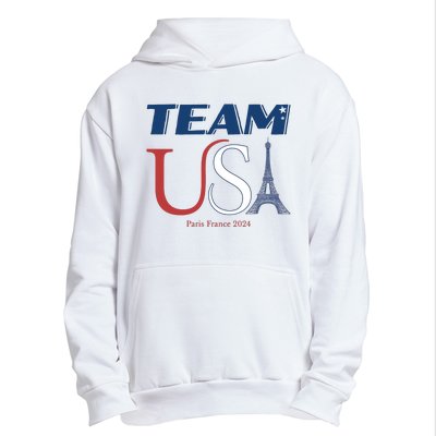 Usa Eiffel Tower Usa 2024 Urban Pullover Hoodie