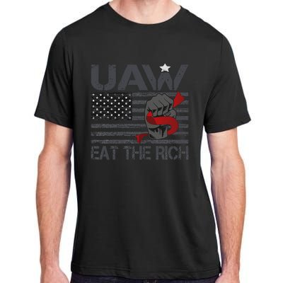 Uaw Eat The Rich Adult ChromaSoft Performance T-Shirt