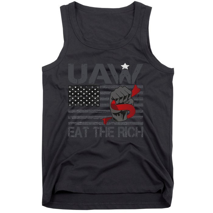 Uaw Eat The Rich Tank Top