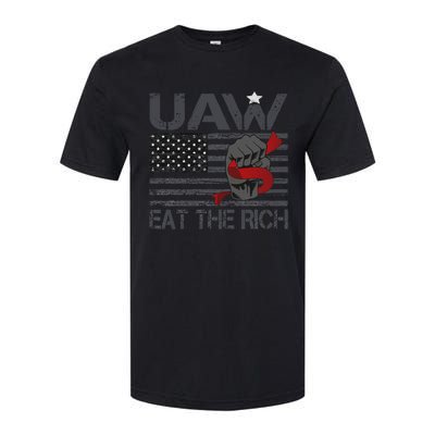 Uaw Eat The Rich Softstyle CVC T-Shirt