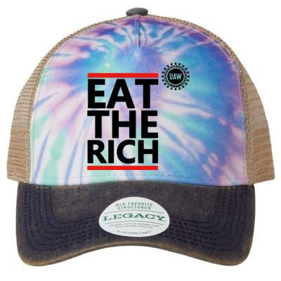 Uaw Eat The Rich Legacy Tie Dye Trucker Hat