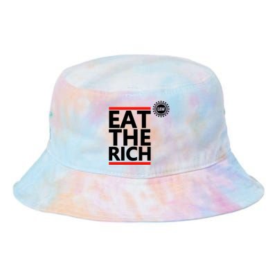 Uaw Eat The Rich Tie Dye Newport Bucket Hat