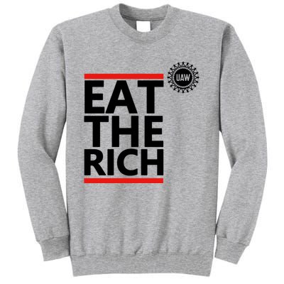 Uaw Eat The Rich Tall Sweatshirt