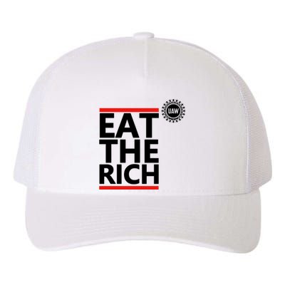 Uaw Eat The Rich Yupoong Adult 5-Panel Trucker Hat