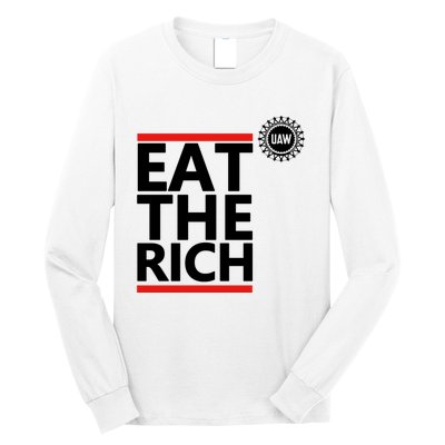 Uaw Eat The Rich Long Sleeve Shirt