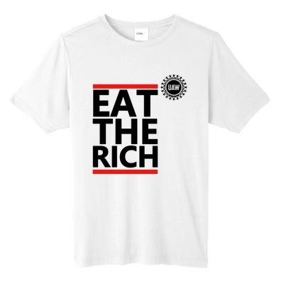 Uaw Eat The Rich Tall Fusion ChromaSoft Performance T-Shirt