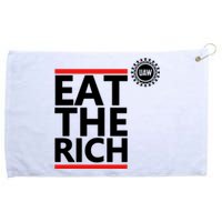 Uaw Eat The Rich Grommeted Golf Towel