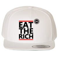 Uaw Eat The Rich Wool Snapback Cap