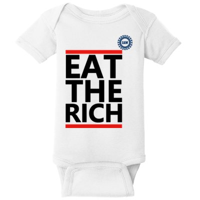 Uaw Eat The Rich Baby Bodysuit