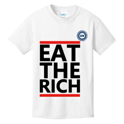 Uaw Eat The Rich Kids T-Shirt