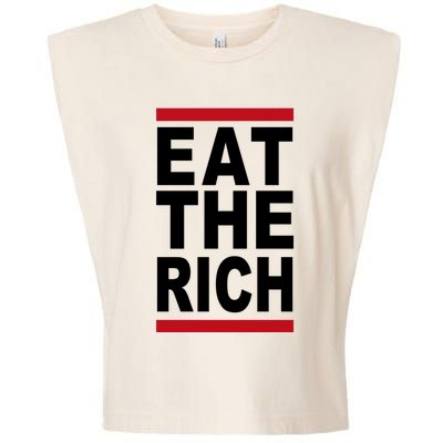 Uaw Eat The Rich Garment-Dyed Women's Muscle Tee