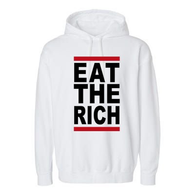 Uaw Eat The Rich Garment-Dyed Fleece Hoodie