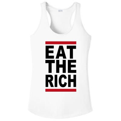 Uaw Eat The Rich Ladies PosiCharge Competitor Racerback Tank