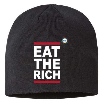 Uaw Eat The Rich Sustainable Beanie