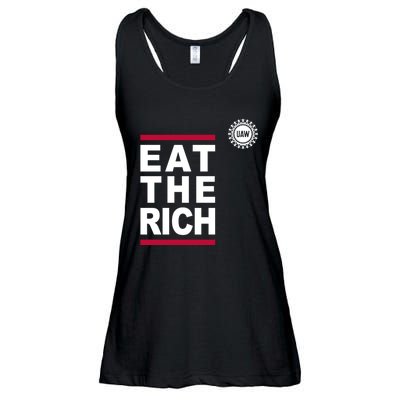 Uaw Eat The Rich Ladies Essential Flowy Tank