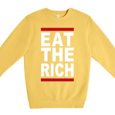 Uaw Eat The Rich Premium Crewneck Sweatshirt