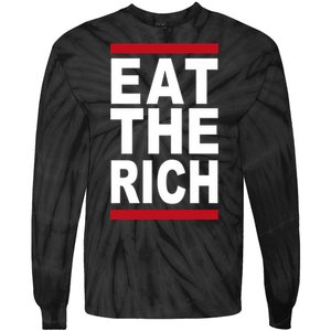 Uaw Eat The Rich Tie-Dye Long Sleeve Shirt