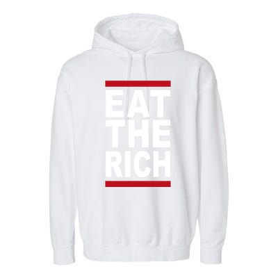 Uaw Eat The Rich Garment-Dyed Fleece Hoodie