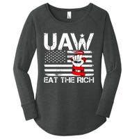 Uaw Eat The Rich Women's Perfect Tri Tunic Long Sleeve Shirt