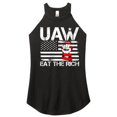 Uaw Eat The Rich Women's Perfect Tri Rocker Tank