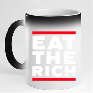 Uaw Eat The Rich 11oz Black Color Changing Mug