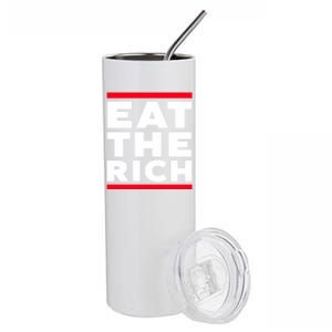 Uaw Eat The Rich Stainless Steel Tumbler