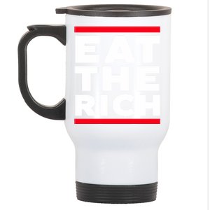 Uaw Eat The Rich Stainless Steel Travel Mug