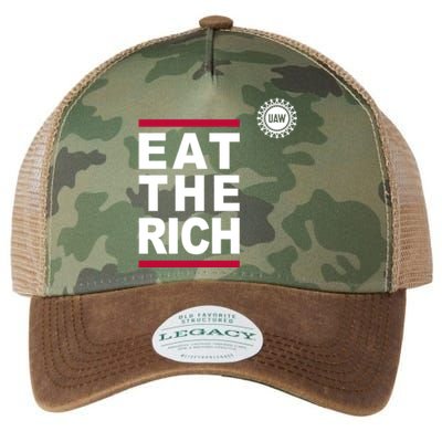 Uaw Eat The Rich Legacy Tie Dye Trucker Hat