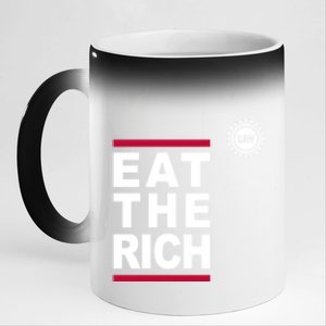 Uaw Eat The Rich 11oz Black Color Changing Mug