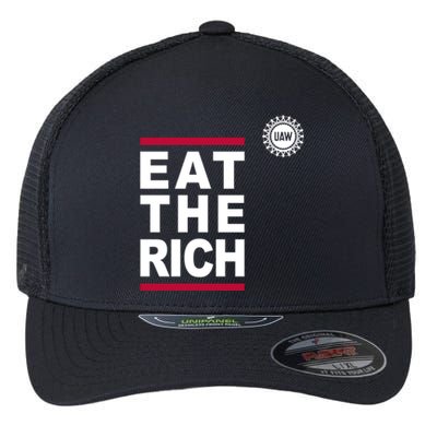 Uaw Eat The Rich Flexfit Unipanel Trucker Cap