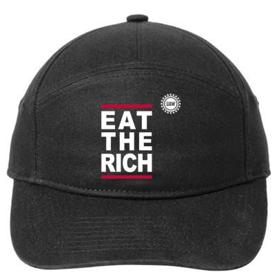 Uaw Eat The Rich 7-Panel Snapback Hat