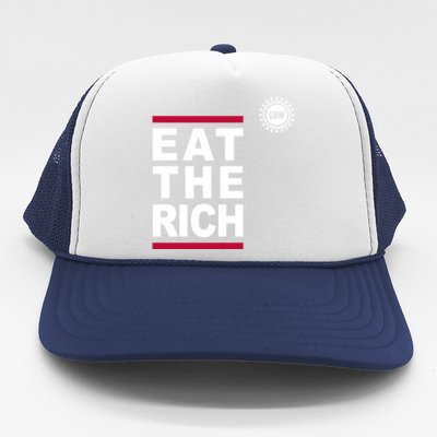 Uaw Eat The Rich Trucker Hat