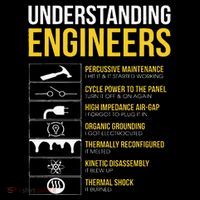 Understanding Engineers  Drawstring Bag