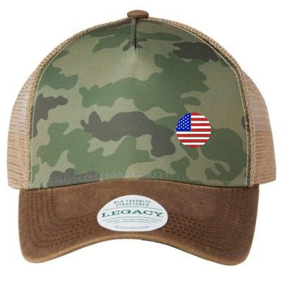 USA Emblem Legacy Tie Dye Trucker Hat