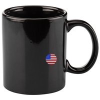 USA Emblem 11oz C Handle Ceramic Mug
