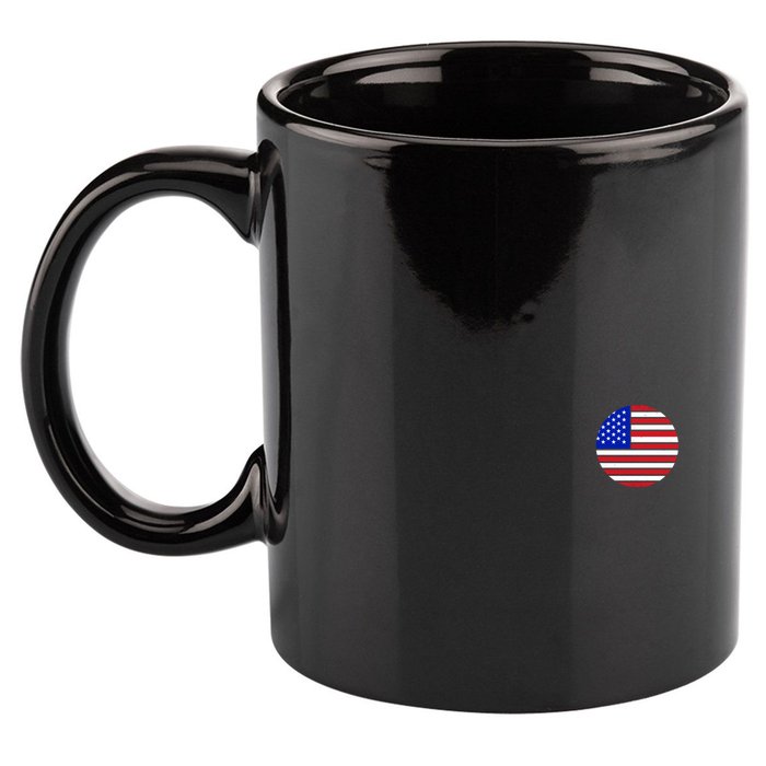 USA Emblem 11oz C Handle Ceramic Mug